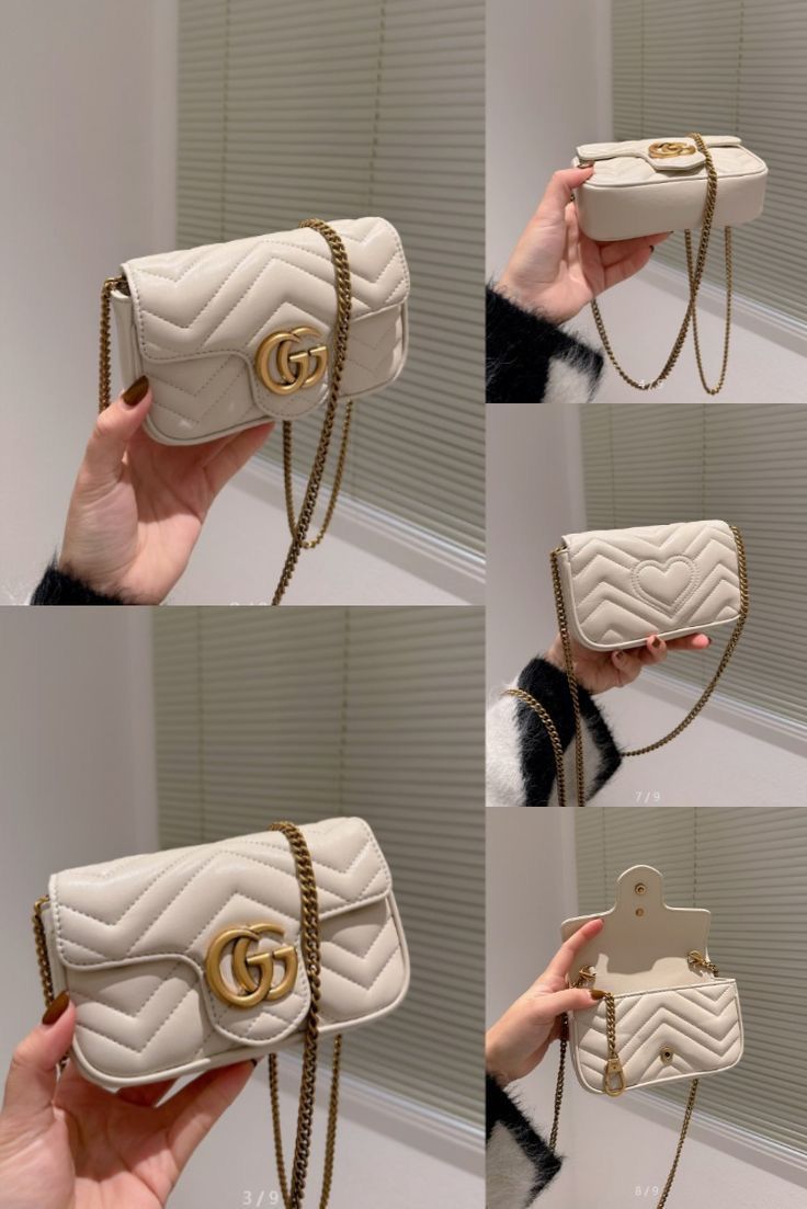 GUCCI MARMONT MINI MASTER SERIES – Women Bag (White)