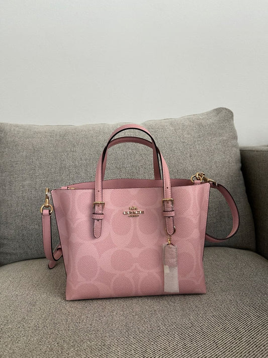 C-O-A-C-H MOLLIE TOTE BAG 25 POWDER PINK – Women Bag (Pink)