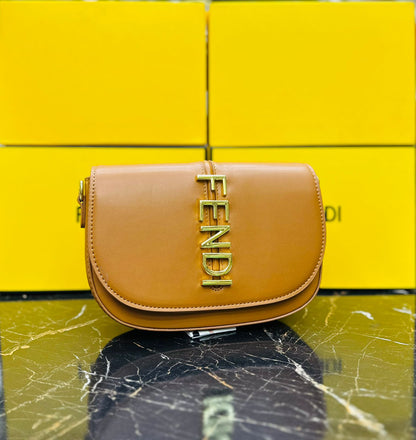 F-E-N-D-I PREMIUM QUALITY DESIGNER – Women Bag (Brown)