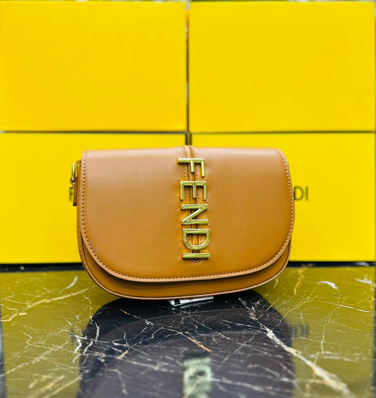 F-E-N-D-I PREMIUM QUALITY DESIGNER – Women Bag (Brown)