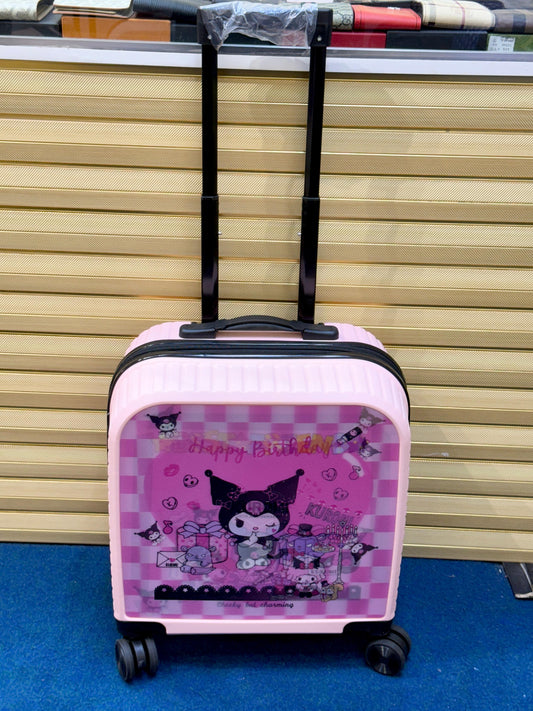 Kids Trolley Bag 20 Inch – Dual Magic Cartoon Digital Print Luggage (Design-5)