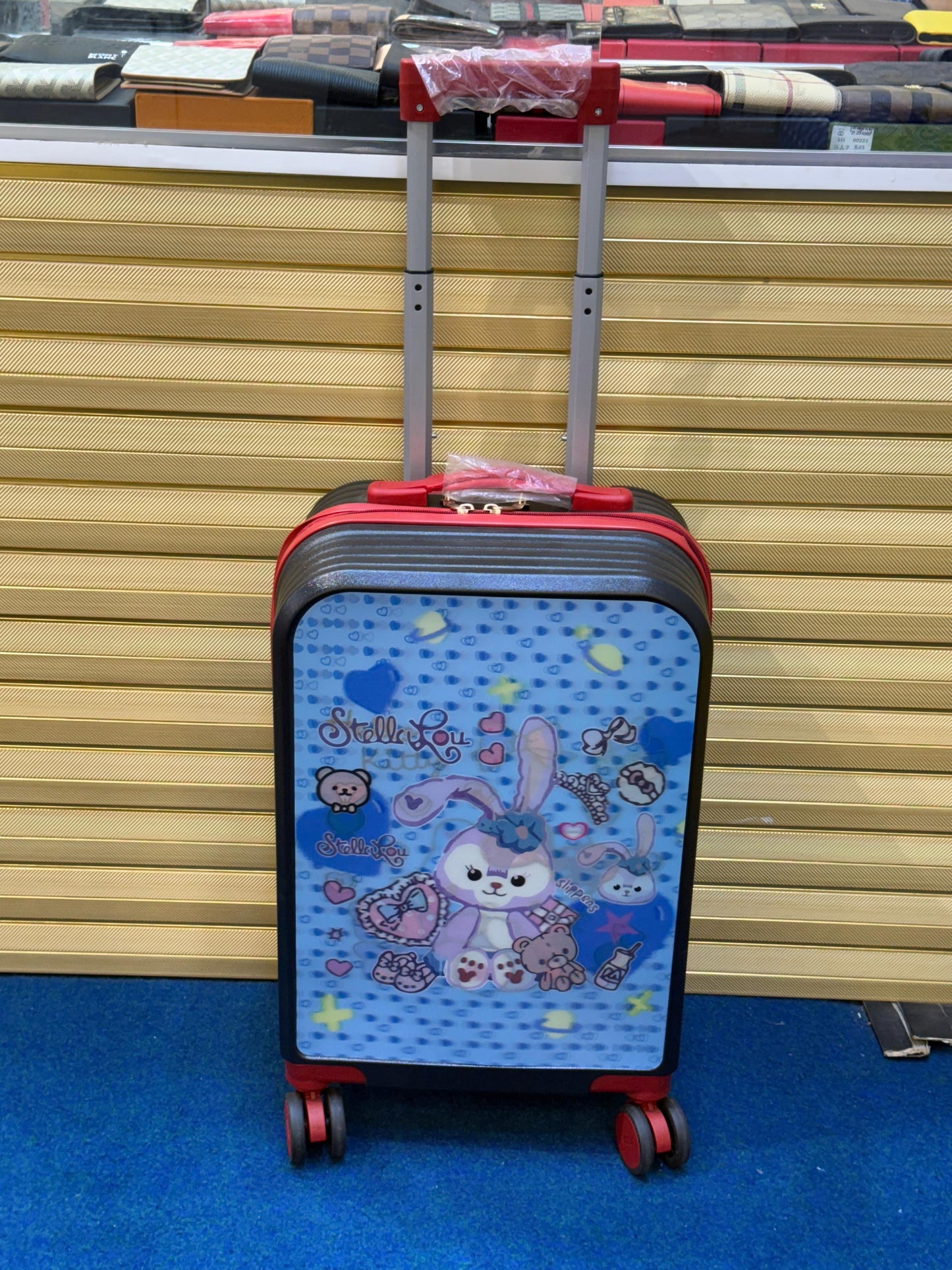 Kids Trolley Bag 20 Inch – Dual Magic Cartoon Digital Print Luggage (Design-2)