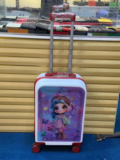 Kids Trolley Bag 20 Inch – Dual Magic Cartoon Digital Print Luggage (Design-1)