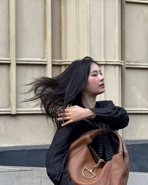 G-U-C-C-I Softbit Maxi Shoulder – Women Bag (Brown/Mustard)