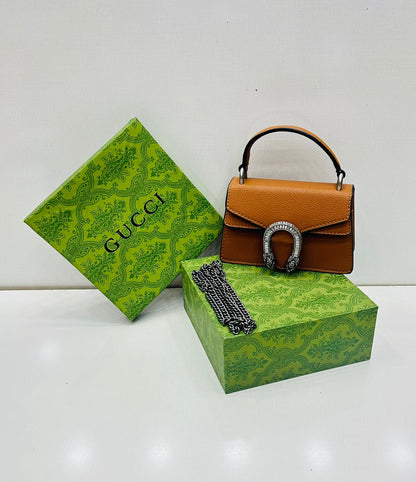 G-G D-I-O-N-Y-S-U-S Women Bag – High Quality Edition (Brown)