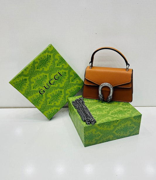 G-G D-I-O-N-Y-S-U-S Women Bag – High Quality Edition (Brown)