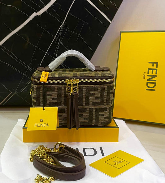 F-E-N-D-I Crossbody – Master High Quality Women Bag | Black/Brown