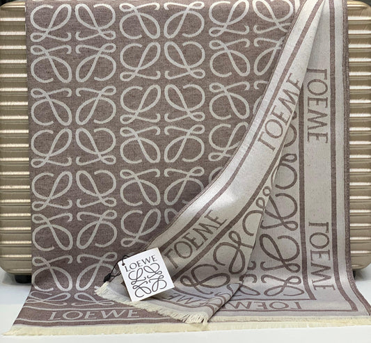 L-O-E-W-E New Design Scarf – Official Model | Grey-2