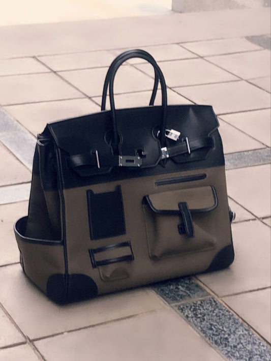 H-E-R-M-È-S Haut à Courroies Rock Women Bag – Premium Edition (Green)