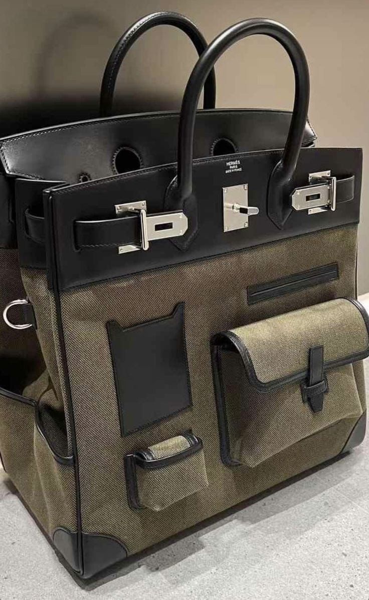 H-E-R-M-È-S Haut à Courroies Rock Women Bag – Premium Edition (Green)