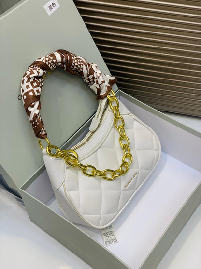 C-H-A-R-L-E-S & K-E-I-T-H New Design – Official Model Women Bag | (White)