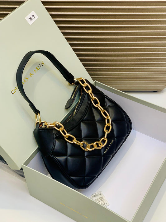 C-H-A-R-L-E-S & K-E-I-T-H New Design – Official Model Women Bag | (Black)