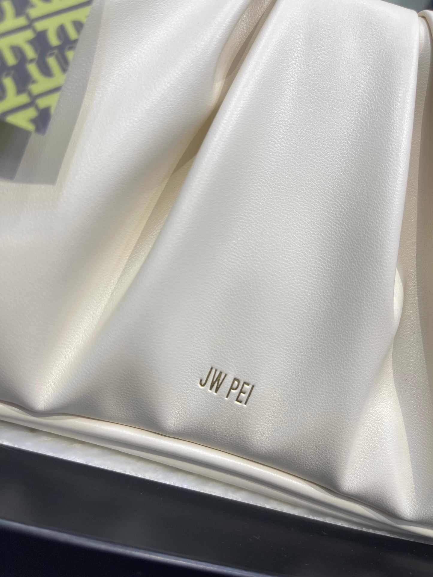 J-W P-E-I Gabbi Ruched Hobo – Women Bag (White)