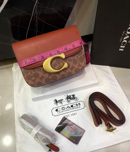 C-O-A-C-H Crossbody – Master Copy High Quality Women Bag | Black/Brown