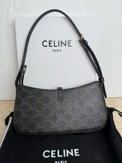 C-E-L-I-N-E Paris Luxe Soft Women Bag | Premium Edition (Black/Brown)
