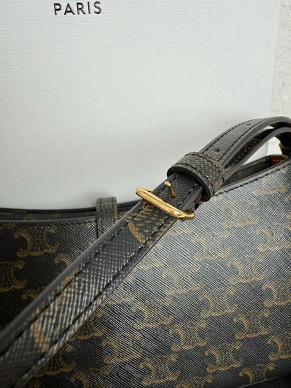 C-E-L-I-N-E Paris Luxe Soft Women Bag | Premium Edition (Black/Brown)