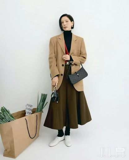 C-E-L-I-N-E Paris Luxe Soft Women Bag | Premium Edition (Black/Brown)