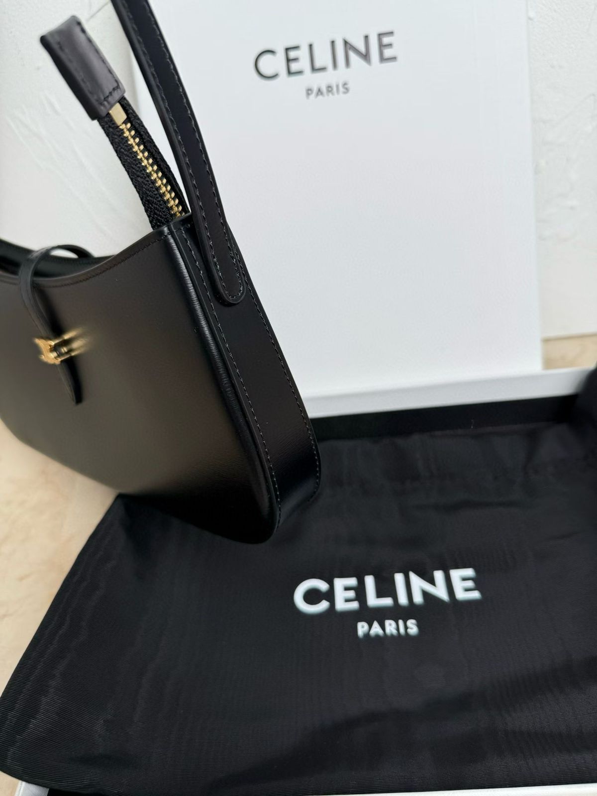 C-E-L-I-N-E Paris Luxe Soft Women Bag | Premium Edition (Black)