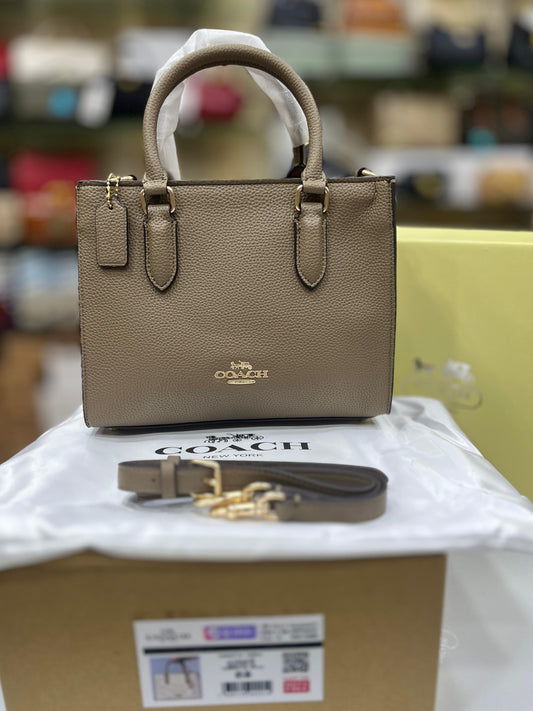 C-O-A-C-H Maggie Small Tote – Premium Women Bag (Brown)