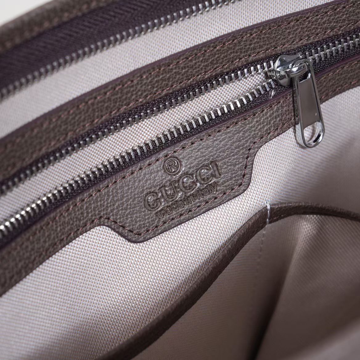 G-U-C-C-I Luxury Signature Large Women Bag | Super Premium Edition (Brown)