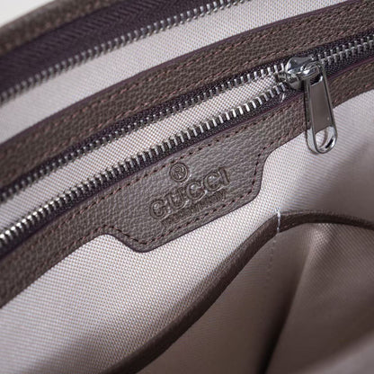 G-U-C-C-I Luxury Signature Large Women Bag | Super Premium Edition (Brown)