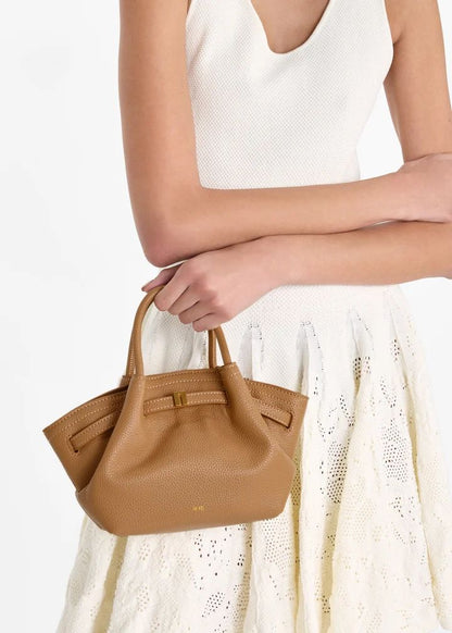 J-W P-E-I Premium Mini Women Bag – Maroon | With Brand Tag & Dust Bag (Mustard/Beige)