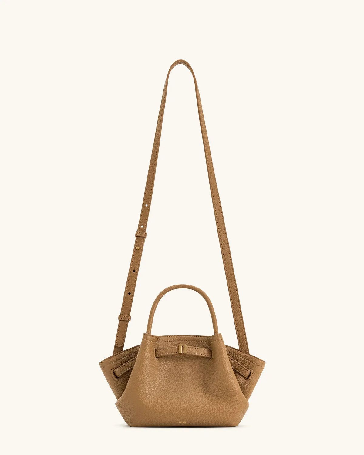 J-W P-E-I Premium Mini Women Bag – Maroon | With Brand Tag & Dust Bag (Mustard/Beige)