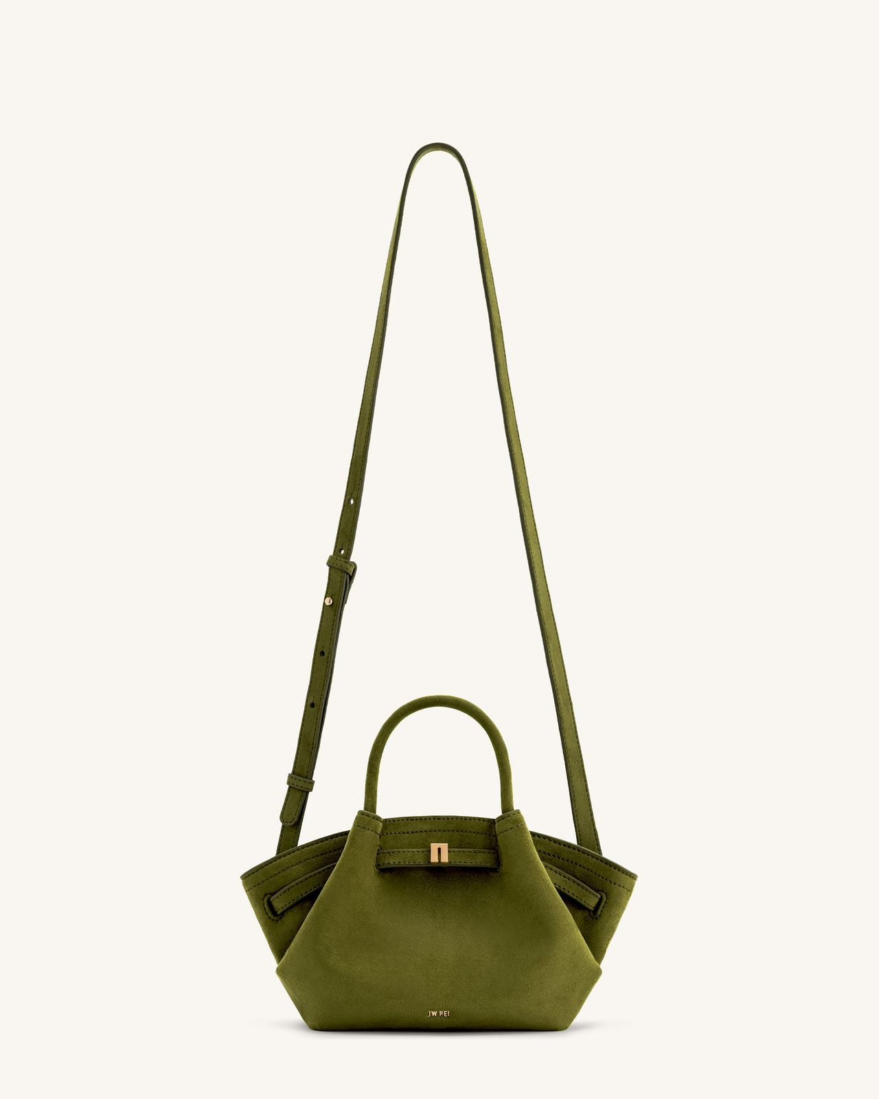 J-W P-E-I Premium Mini Women Bag – Maroon | With Brand Tag & Dust Bag (Green)