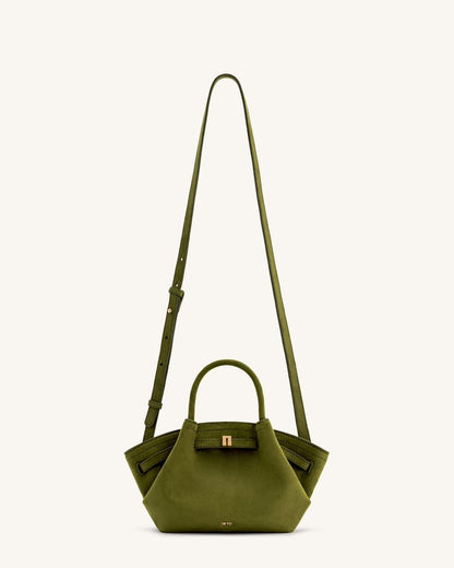 J-W P-E-I Premium Mini Women Bag – Maroon | With Brand Tag & Dust Bag (Green)