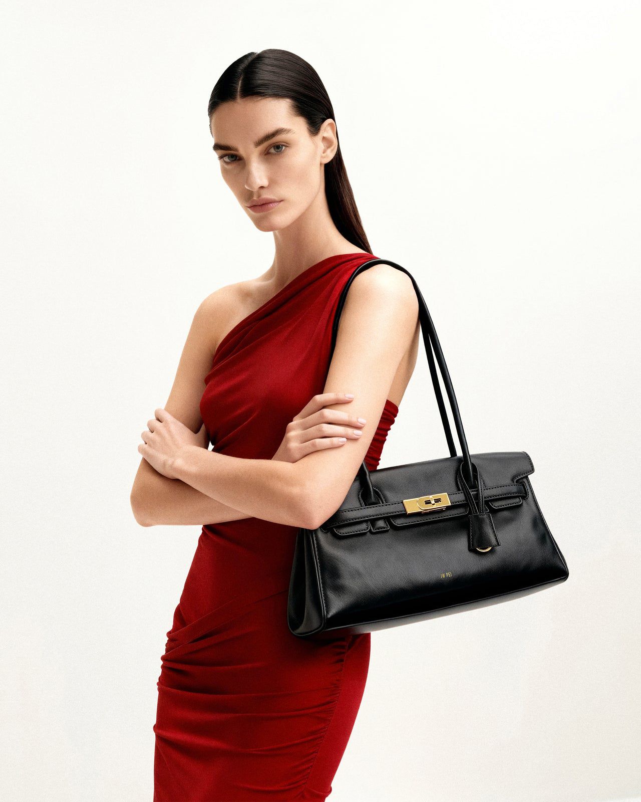 J-W-P-E-I Yara Shoulder Women Bag – Premium Edition (Black)