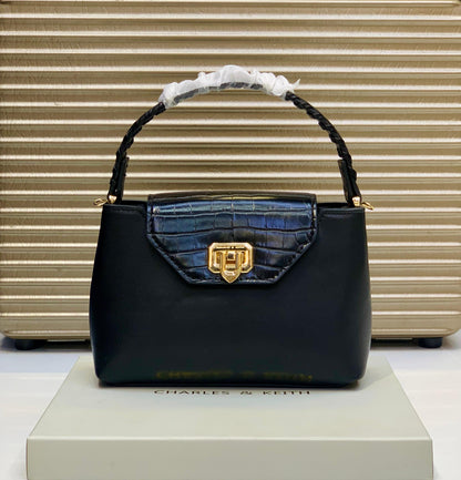C-H-A-R-L-E-S & K-E-I-T-H Official Model Women Bag – (Black)