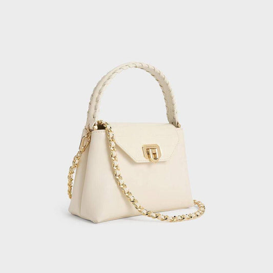 C-H-A-R-L-E-S & K-E-I-T-H Official Model Women Bag – (White)