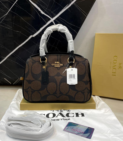 C-O-A-C-H Luxury Crossbody Women Bag – Master Class Edition | (Black/Brown)