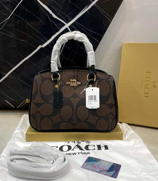 C-O-A-C-H Luxury Crossbody Women Bag – Master Class Edition | (Black/Brown)