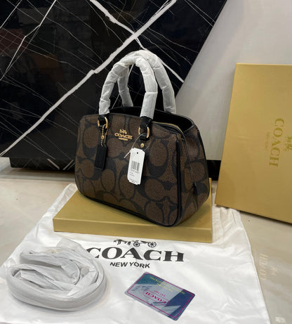 C-O-A-C-H Luxury Crossbody Women Bag – Master Class Edition | (Black/Brown)