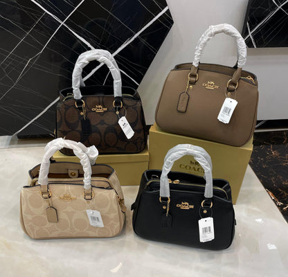 C-O-A-C-H Luxury Crossbody Women Bag – Master Class Edition | (Black/Brown)