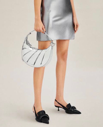 J-W-P-E-I Inspired Women Bag – Premium Vegan Leather Edition (Silver)