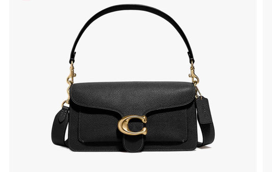 C-O-A-C-H Tabby-Inspired 26 Women Bag – Polished Leather | Premium Edition (Black)