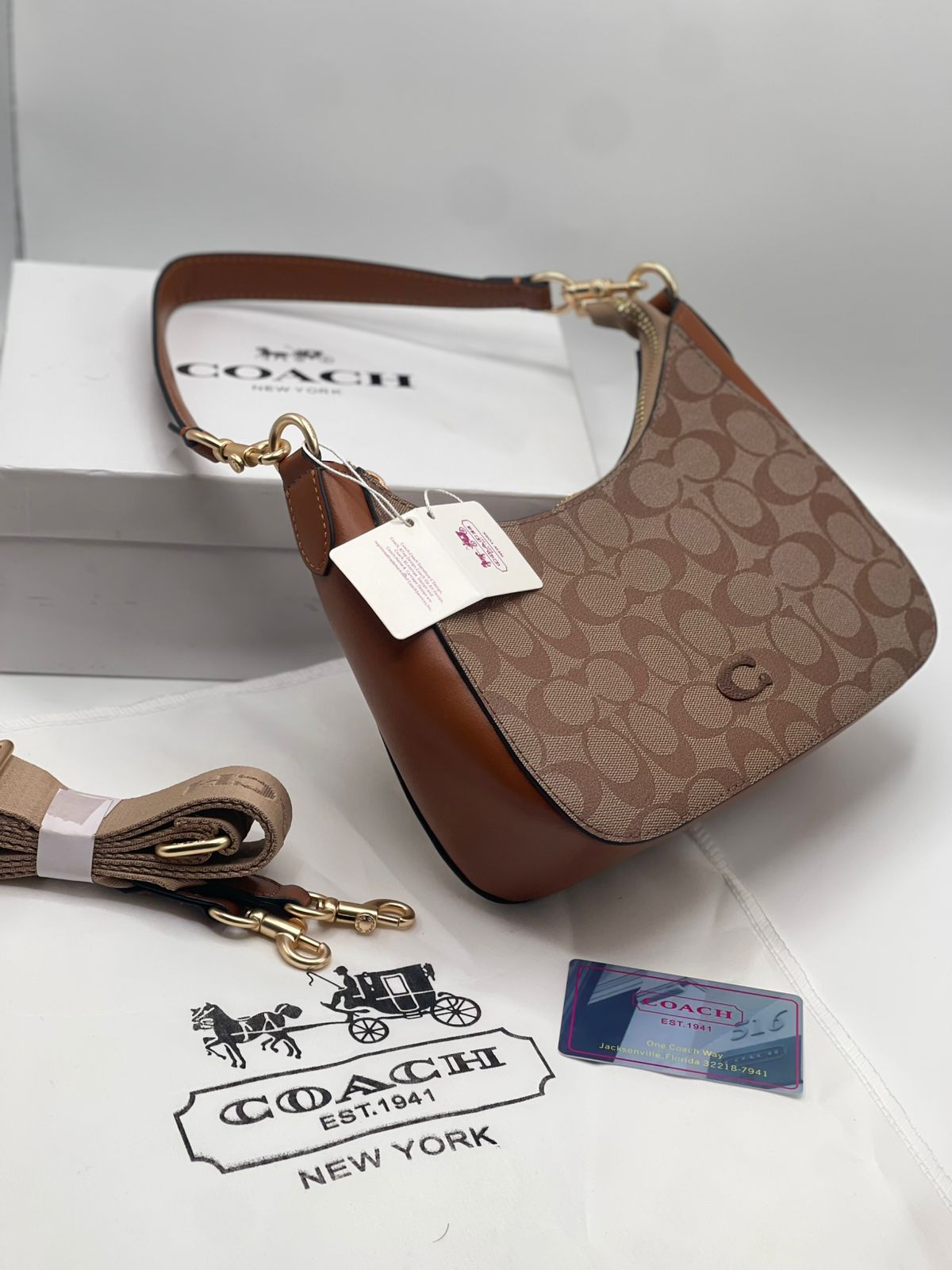 C-O-A-C-H Crossbody Women Bag – Luxury Edition (Brown-2)