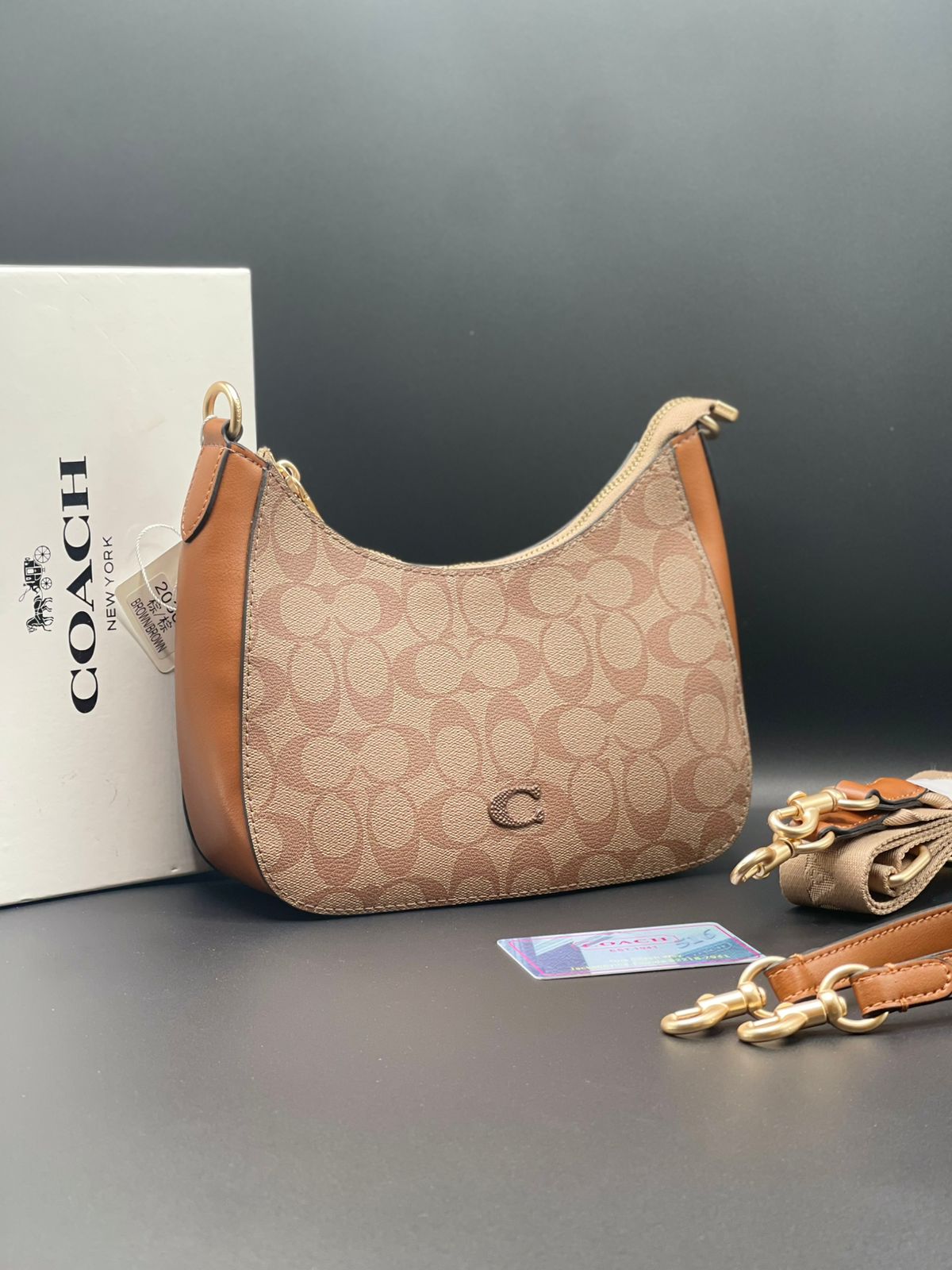 C-O-A-C-H Crossbody Women Bag – Luxury Edition (Brown-2)