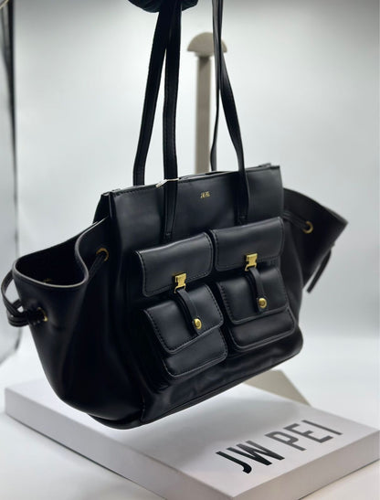 J-W P-E-I Linda Tote Women Bag – Premium Edition (Black)