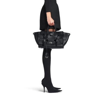 B-A-L-E-N-C-I-A-G-A Luxury Bel Air Carry Women Bag – Premium Edition (Black)