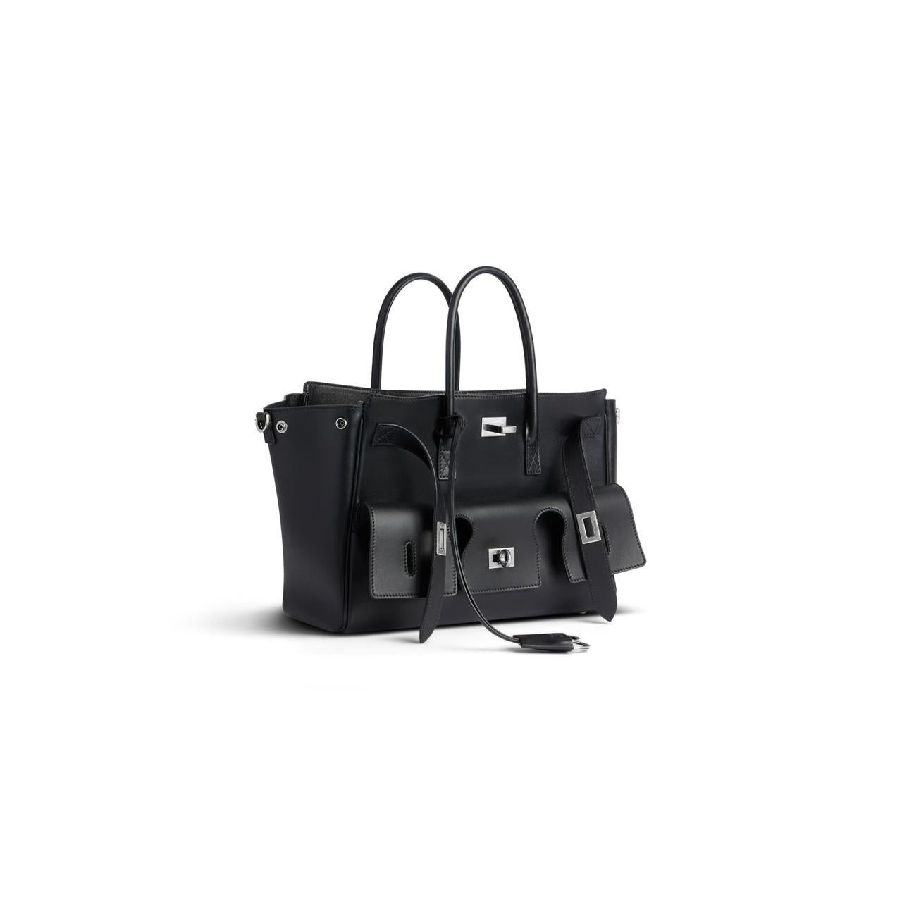 B-A-L-E-N-C-I-A-G-A Luxury Bel Air Carry Women Bag – Premium Edition (Black)