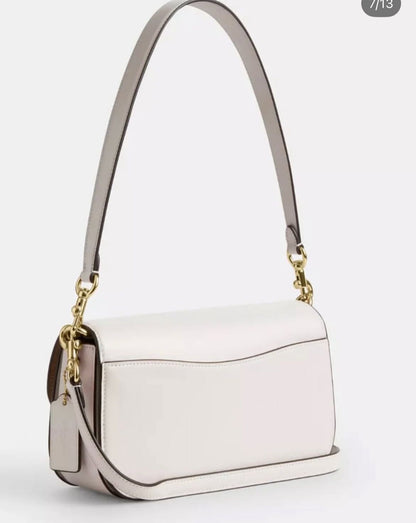 C-O-A-C-H Harper Shoulder Women Bag – Premium Edition (White)