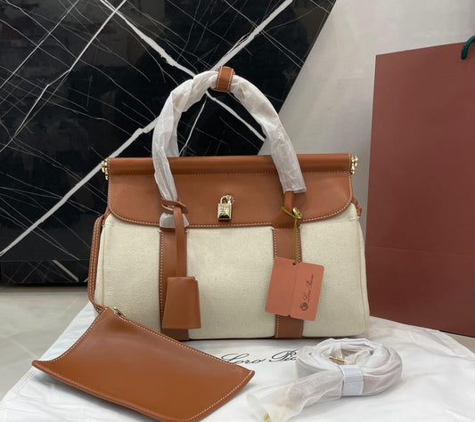 L-O-R-O P-I-A-N-A Women Handbag – Luxury Edition (Brown-2)