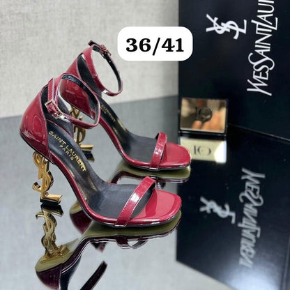 Y-S-L Inspired Women Heels – Iconic Elegance (Red)