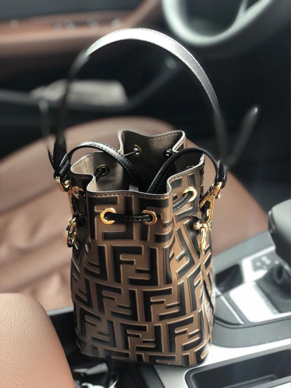 F-E-N-D-I Mon Tresor Mini Bucket Women Bag – Premium Edition