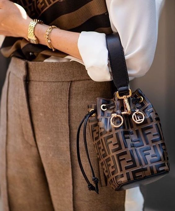 F-E-N-D-I Mon Tresor Mini Bucket Women Bag – Premium Edition