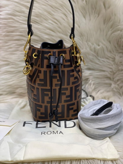 F-E-N-D-I Mon Tresor Mini Bucket Women Bag – Premium Edition