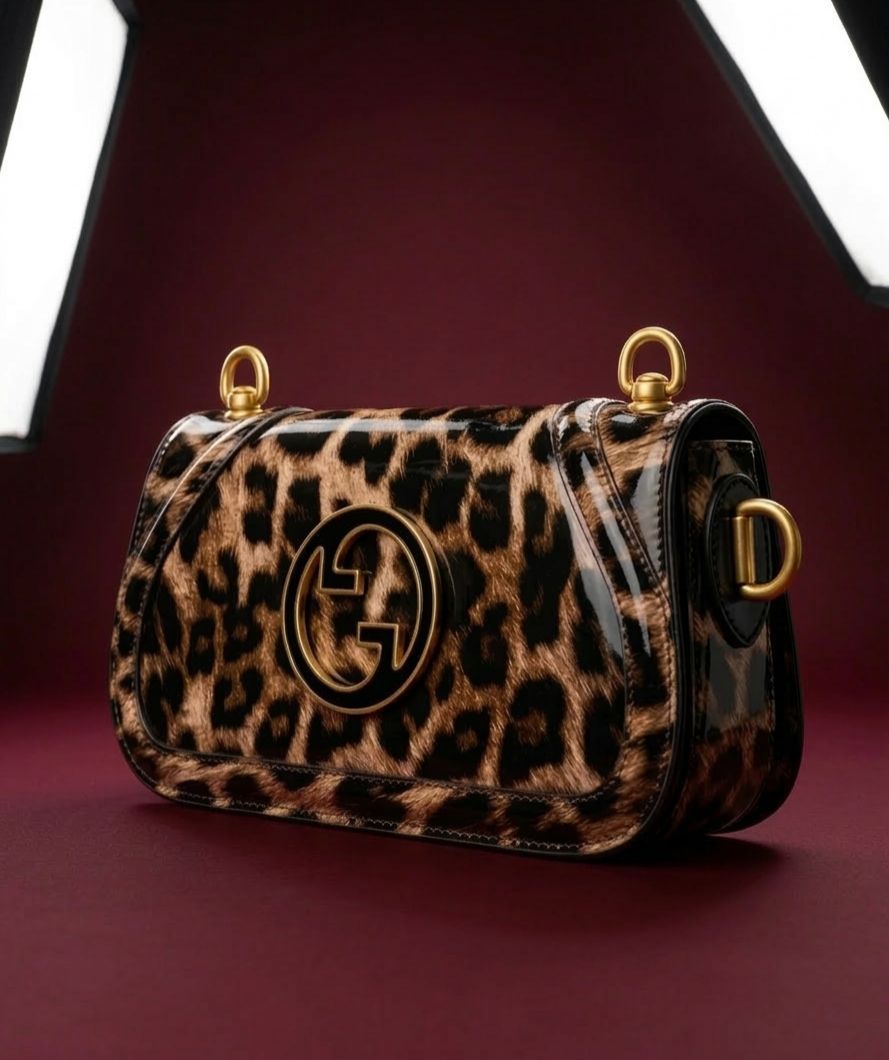G-U-C-C-I Blondie Small Shoulder Women Bag – Cheetah Tiger Print